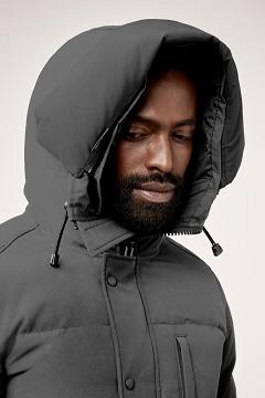 Chamarras Canada Goose Hombre Mexico - Carson Abrigos Grises YW0561847